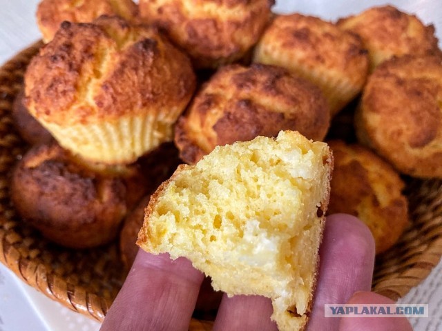 Творожные кексы (без глютена)
