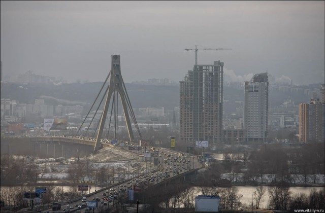 Киев: Московский Мост (20 фото)