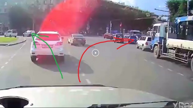 Ребёнок на самокате спровоцировал ДТП