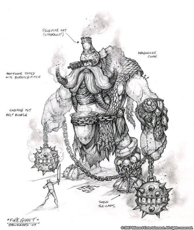 Работы художников Blizzard