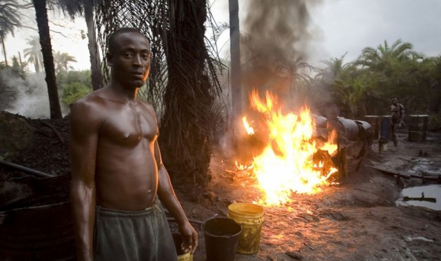 Нефтяные пираты из Нигерии