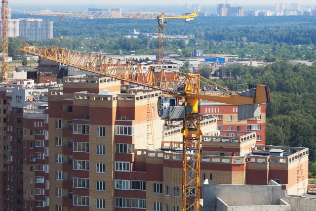 Над МКАД на вертолете