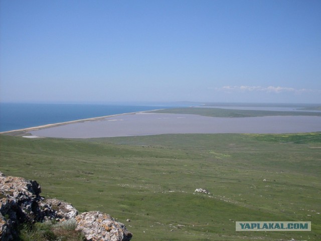Крымские чудеса. Самое соленое озеро в Крыму