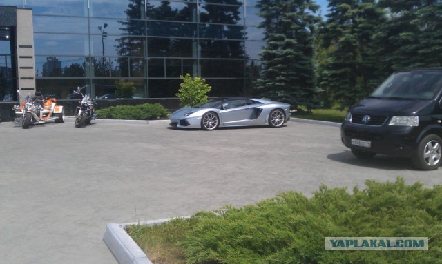 Встретились однажды Mazda и Lambo