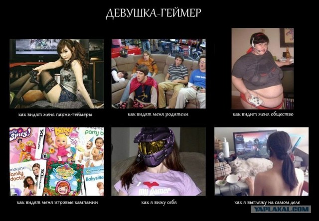 Женщины геймеры