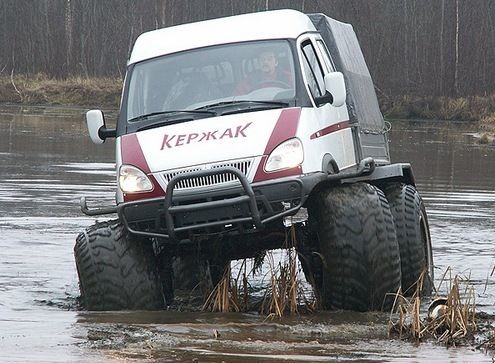 Бездорожье диктует свой дизайн