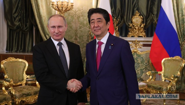 Путин и Абэ договорились о совместных действиях на Южных Курилах