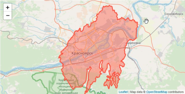 Калифорнийские пожары в сравнении с крупными российскими городами