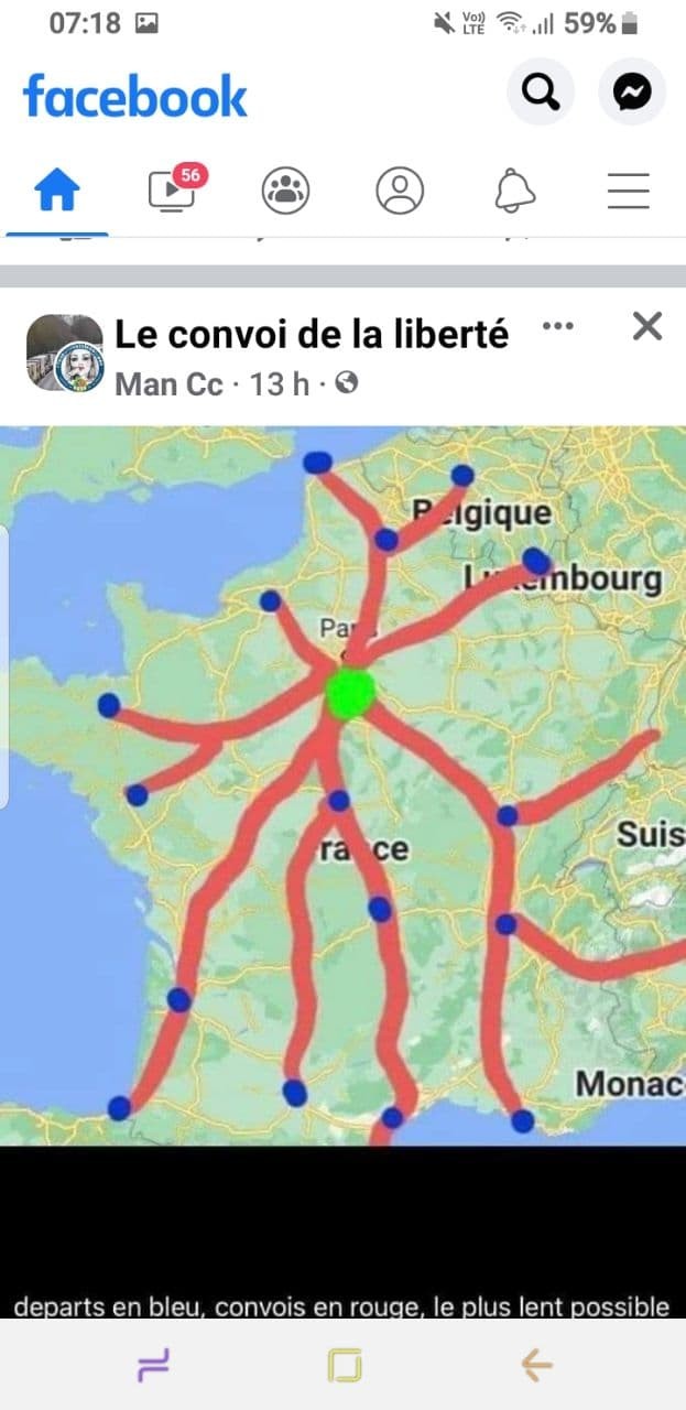 К "Конвою" из Канады присоединяются дальнобойщики других стран
