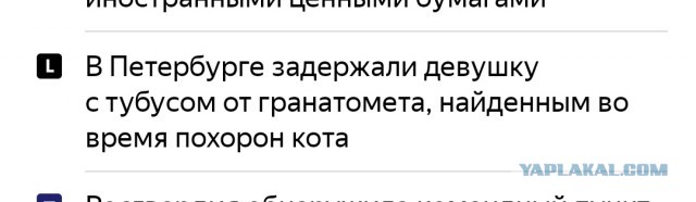 В Мурино (Ленинградская область) задержали девушку с предметом похожим на гранатомёт