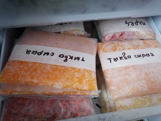О заморозке продуктов