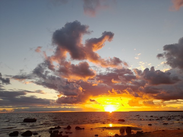 Закат в Краснодарском крае