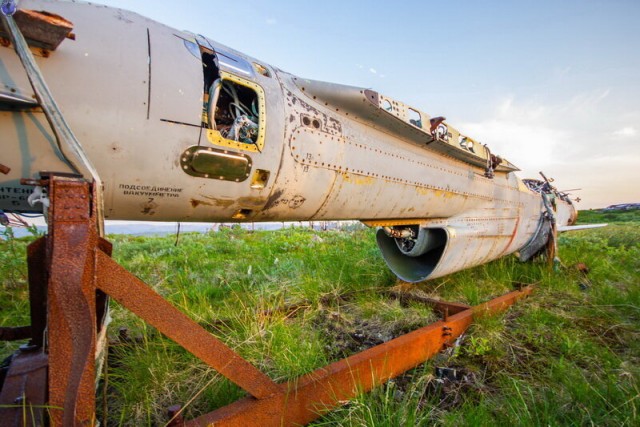 Нашли крылатую ракету П-35 с ускорителями на острове Кильдин