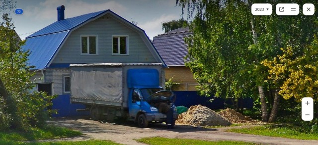 Камаз большой, но его не заметили.