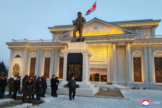 В КНДР строят Мемориал бойцам