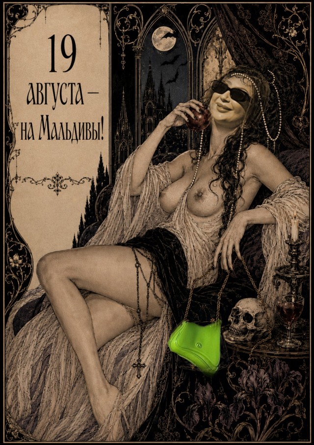 Наша дива - на Мальдивах! Поможем?