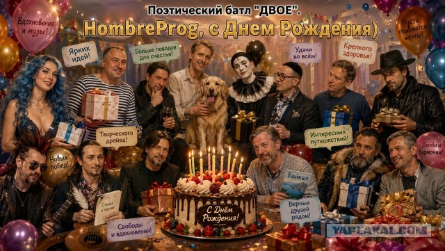 Двое, поэтический батл