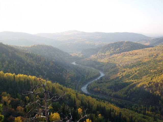 Осень на железной дороге