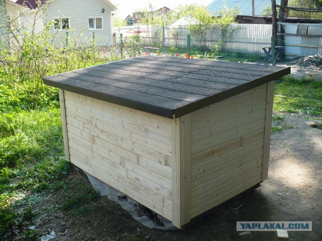 Будка для собаки, своими руками