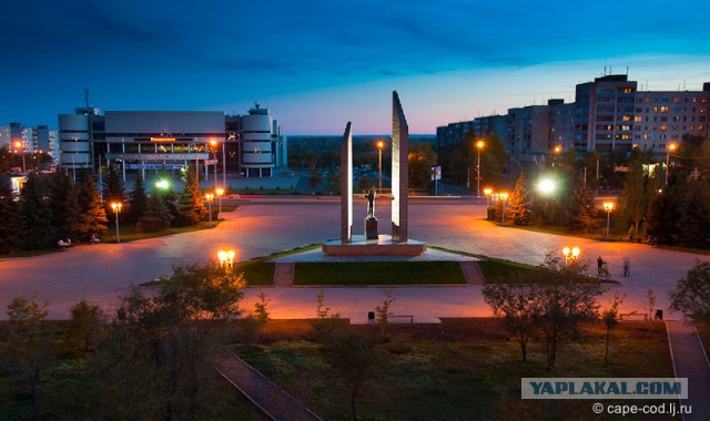 Всех с добрым утром. Наш город Актау.