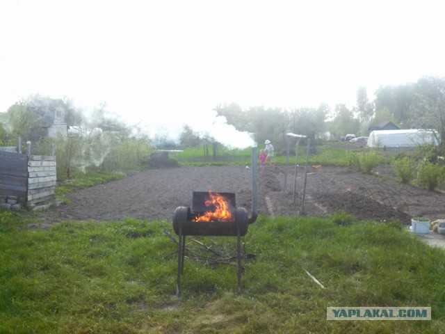Очередной вариант мангала