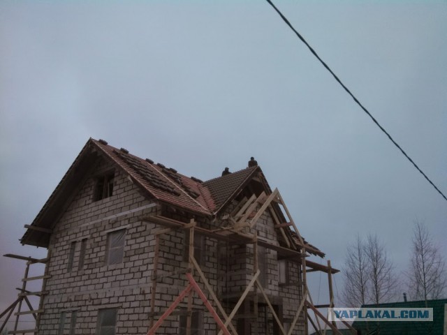 А вот моя домостройка