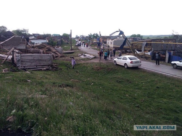 Ураган под Уфой прямо сейчас