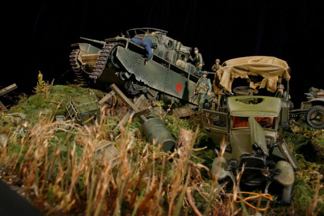 Великая Отечественная в военно-исторической миниатюре