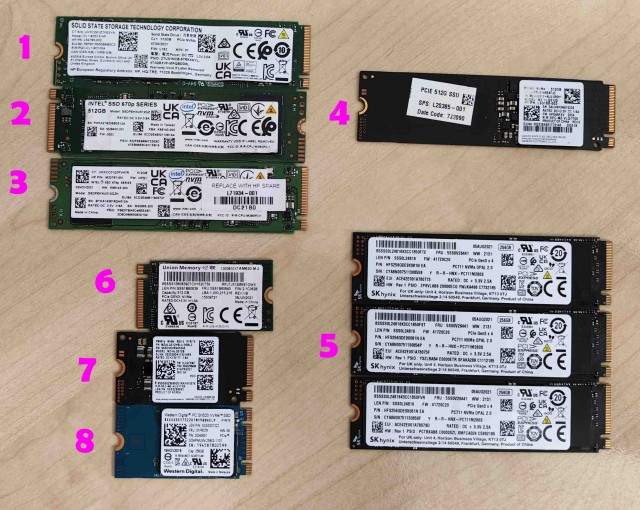Завалялось у меня тут SSD дисков
