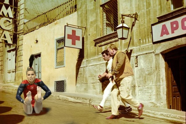 Фотожаба Гимнасточка