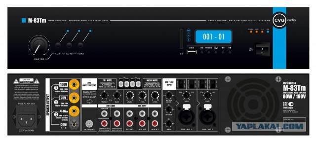 CVGaudio M-83Tm– профессиональный микшер