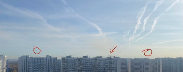 Серьёзный пожар на юго-западе Москвы — горит санаторий «Узкое» в Ясенево
