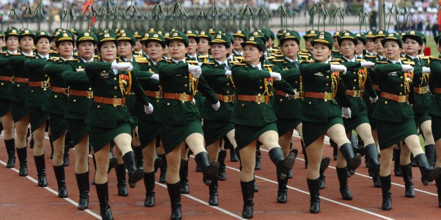 Украшение военных парадов