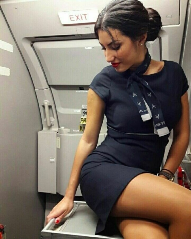 Секси стюардессочки.