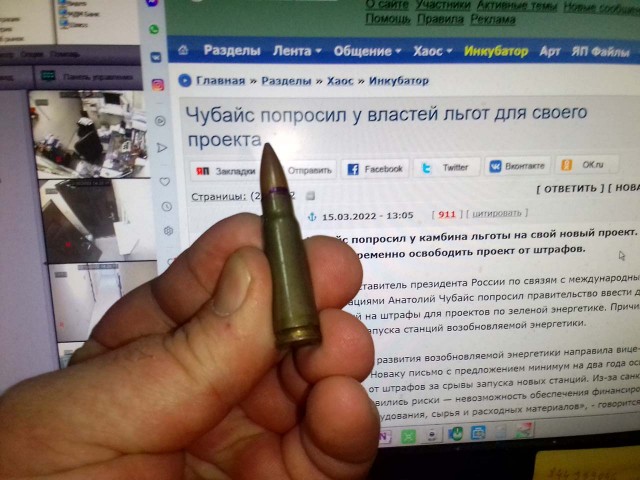 Чубайс попросил у властей льгот для своего проекта