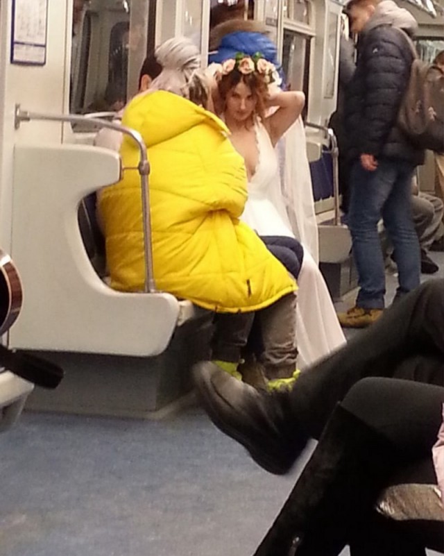Модники из нашего метрополитена