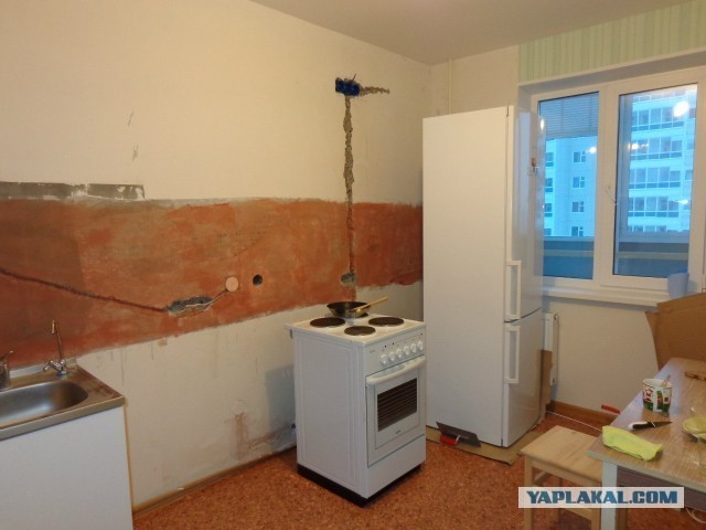 Первый ремонт в жизни своими руками...