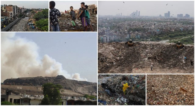 "Невозможно дышать": мусорные свалки Дели приводят к заоблачным выбросам метана