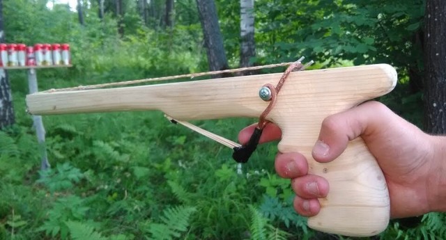 Компактный самострел своими руками