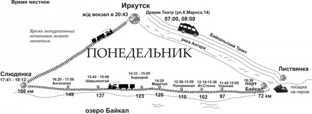 Однодневный тур на Кругобайкалку. Плюсы и минусы