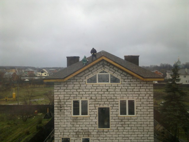 Стройка дома