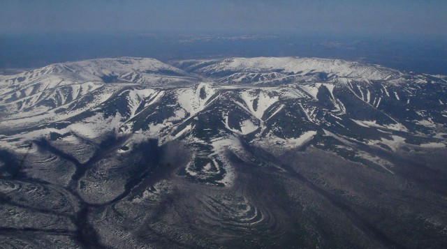 Кратер Батагайка в Сибири