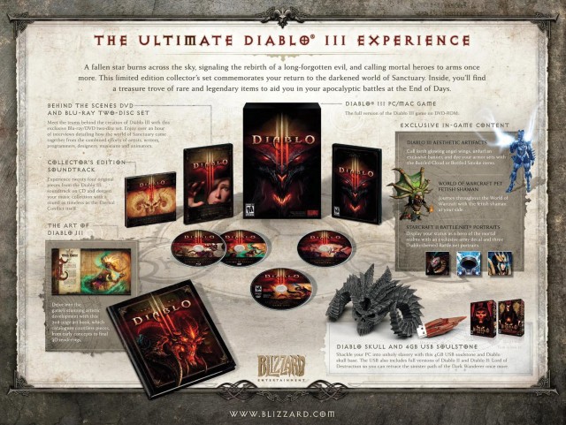 "Обзор на" коробку с игрой DIABLO 3