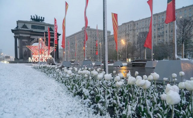 Снег в Москве может пролежать до мая, если весна будет холодной