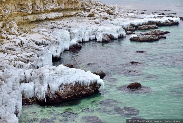 Ледниковый период в Крыму. Херсонес скован льдом