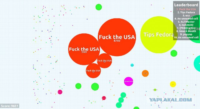 Симулятор жизни: agar.io