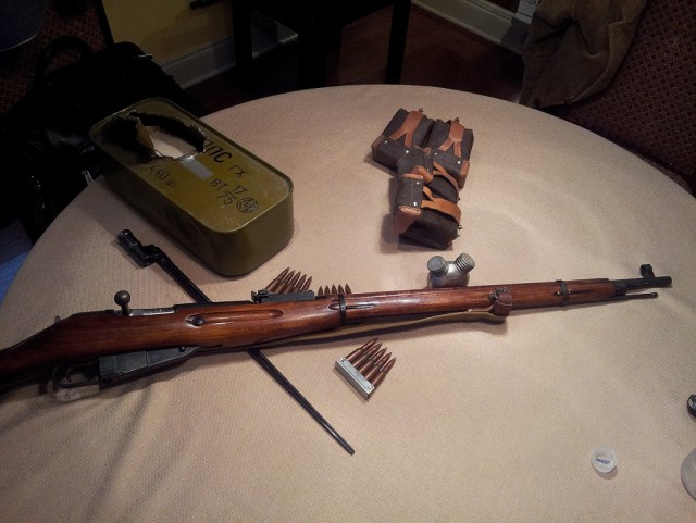 Оружейный склад перед распродажей