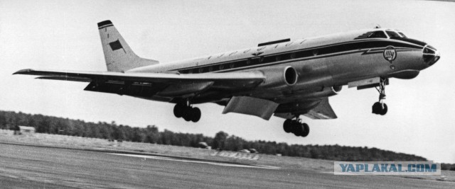 Ту-124 45038 Две катастрофы одного самолета