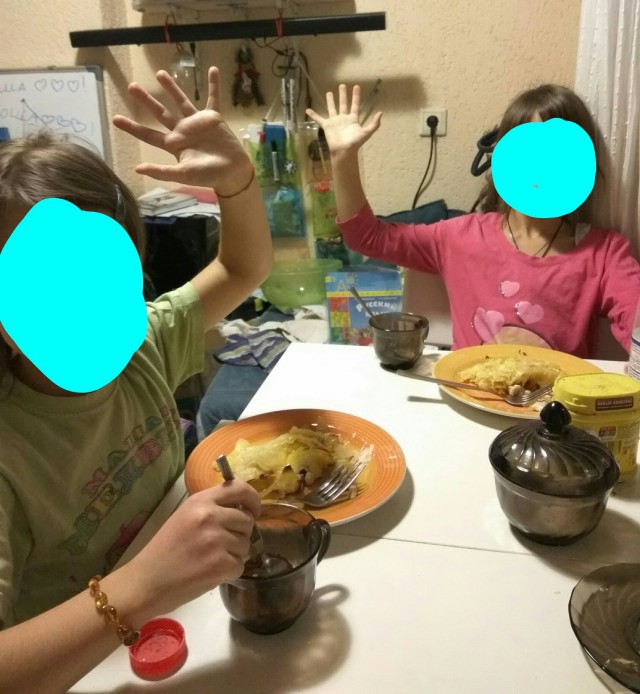 Дети на кухне... вторая попытка
