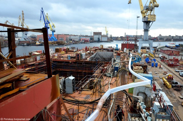 Строительство атомного ледокола "Арктика" проекта 22220